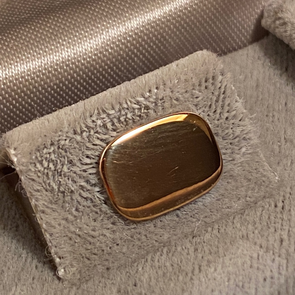 VTG I LeStage I 14K G.F. Rounded Rectangle Tie Tac